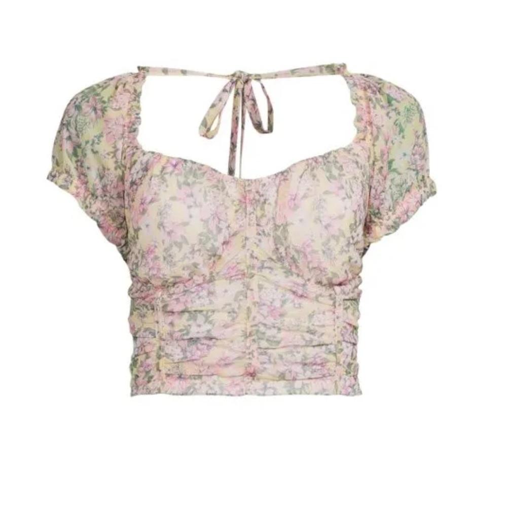 Madden NYC floral blouse